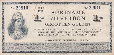 Beschrijving voorzijde: ZILVERBON